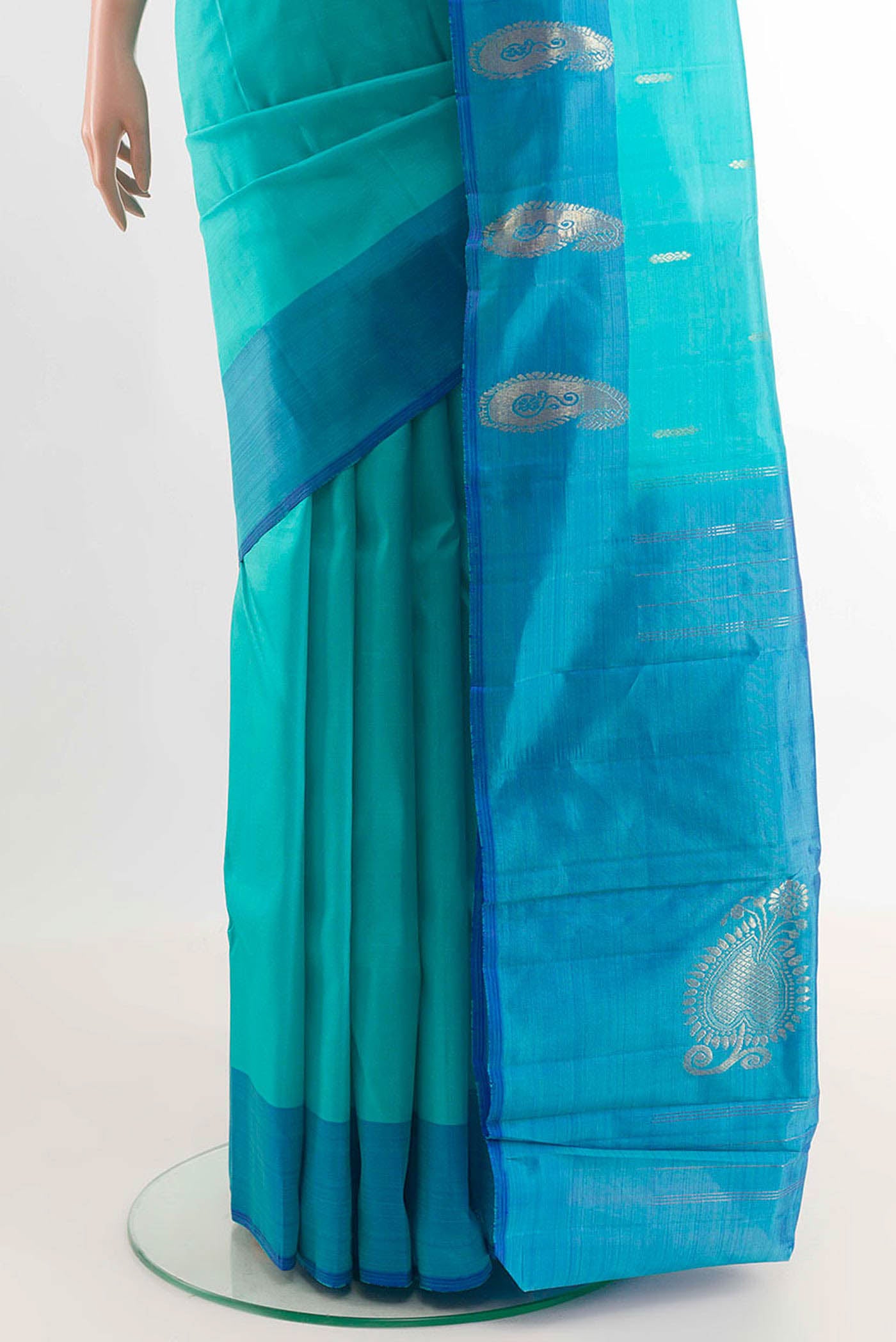 pleats pallu