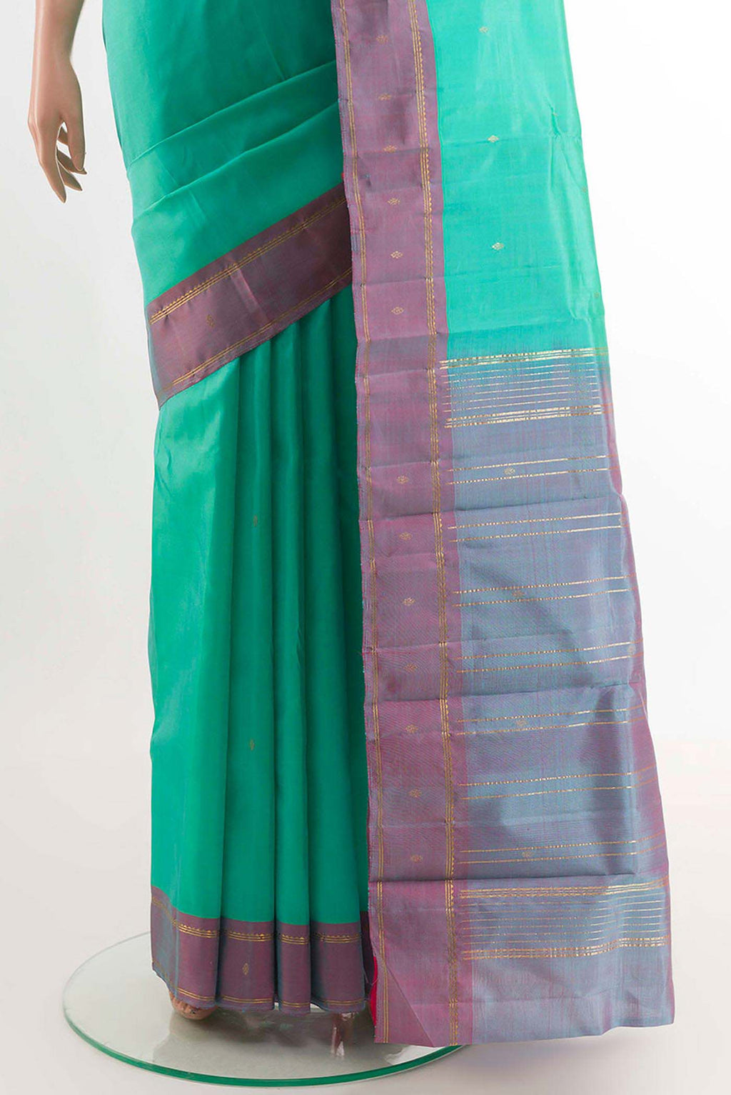 pleats pallu