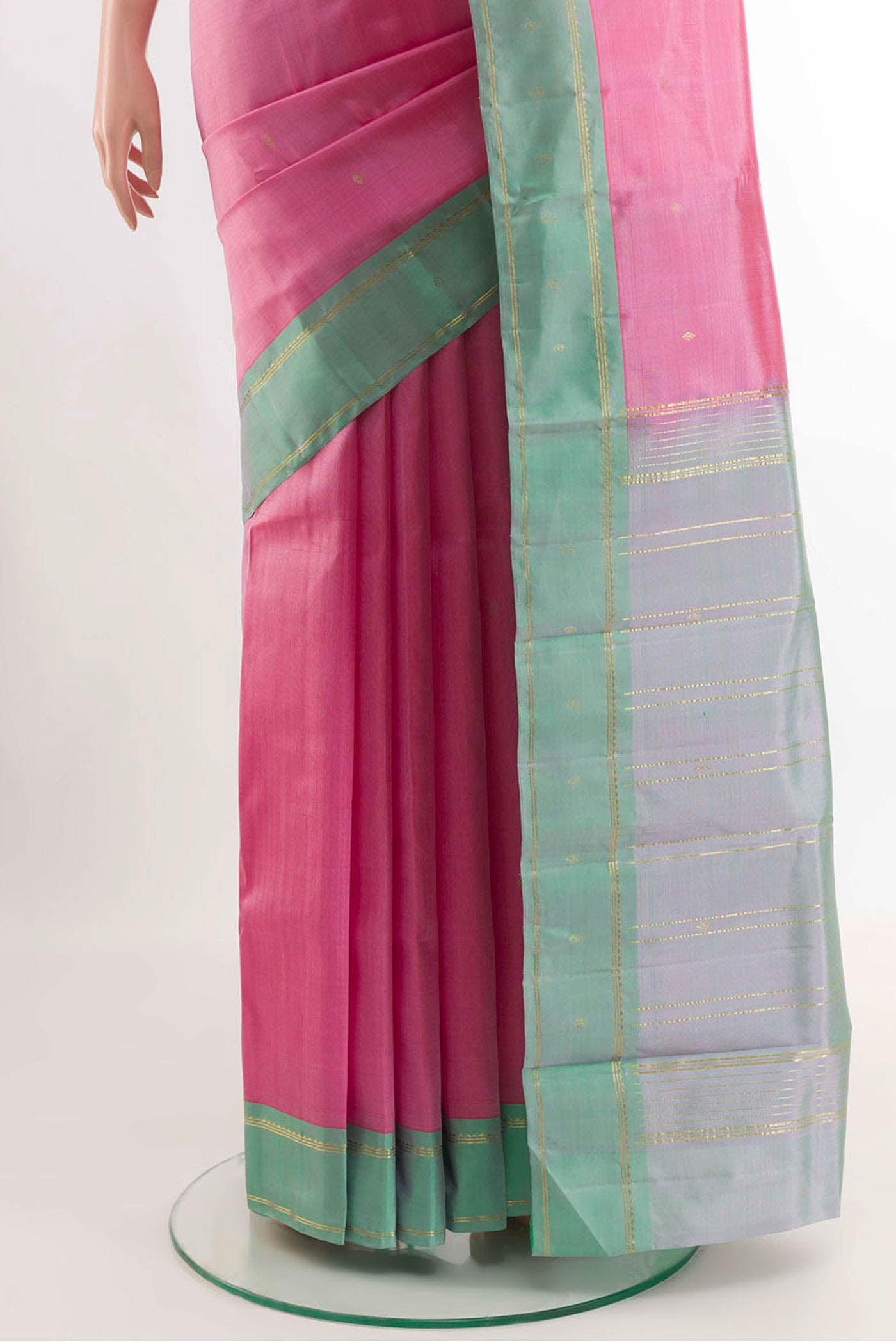 pleats pallu