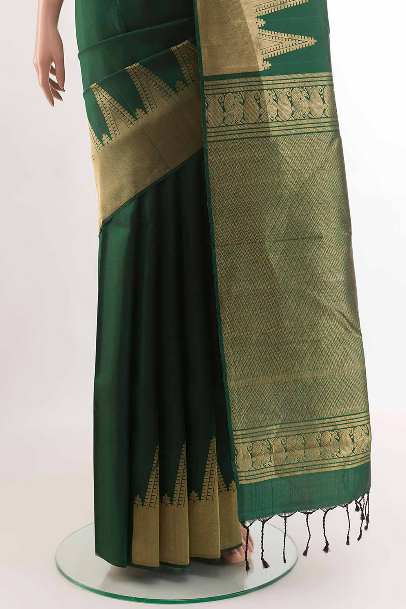 pleats pallu