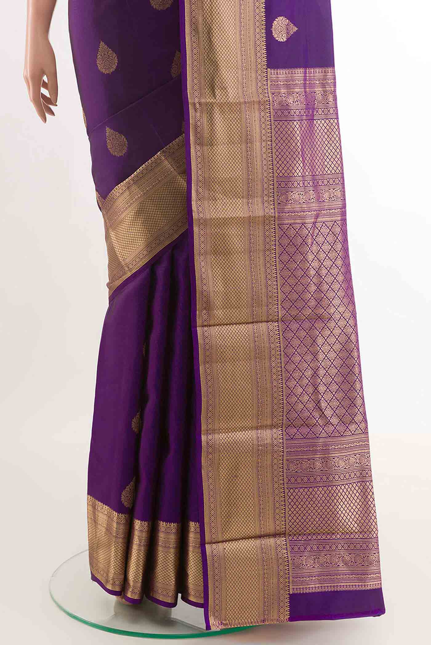 pleats pallu