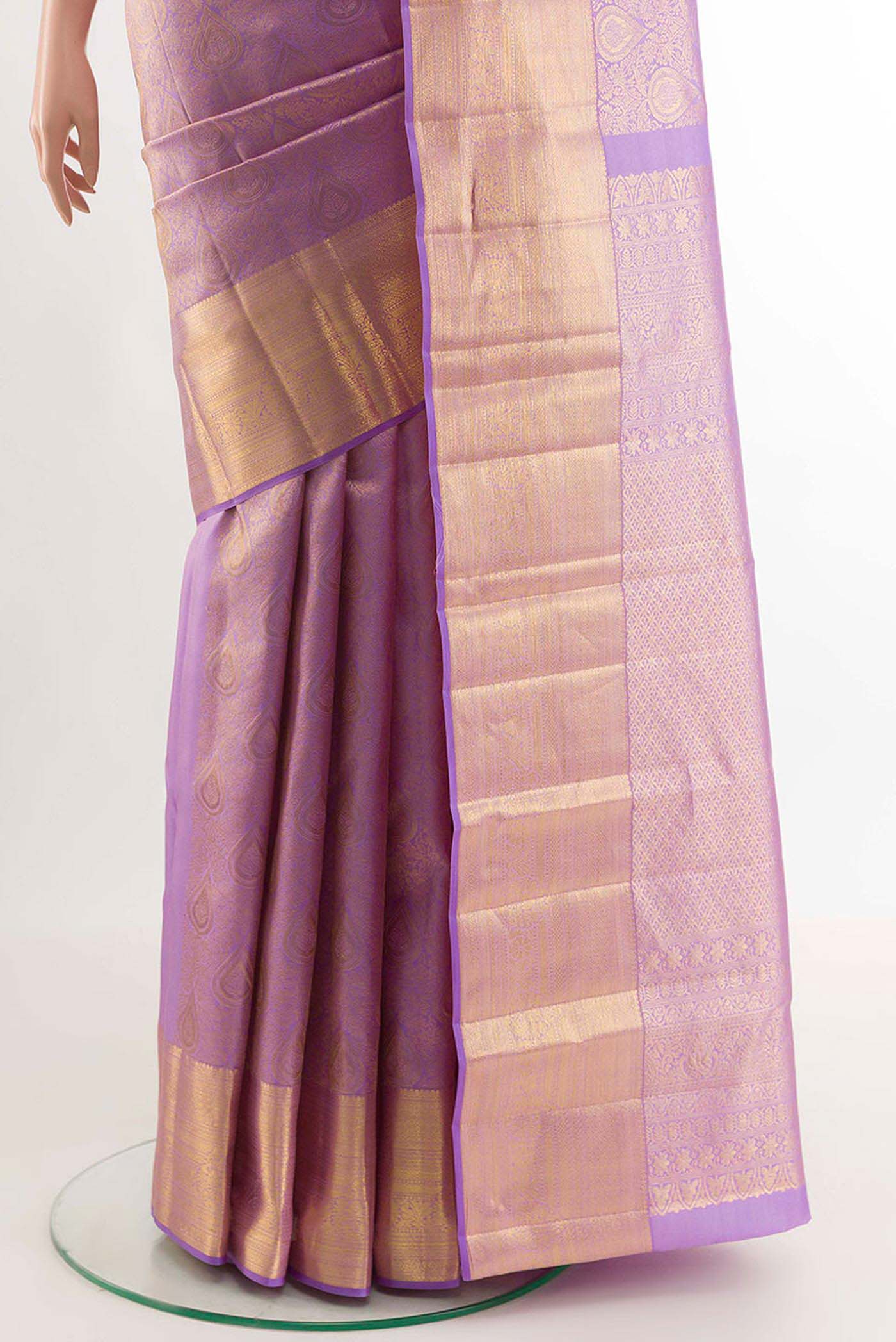 pleats pallu