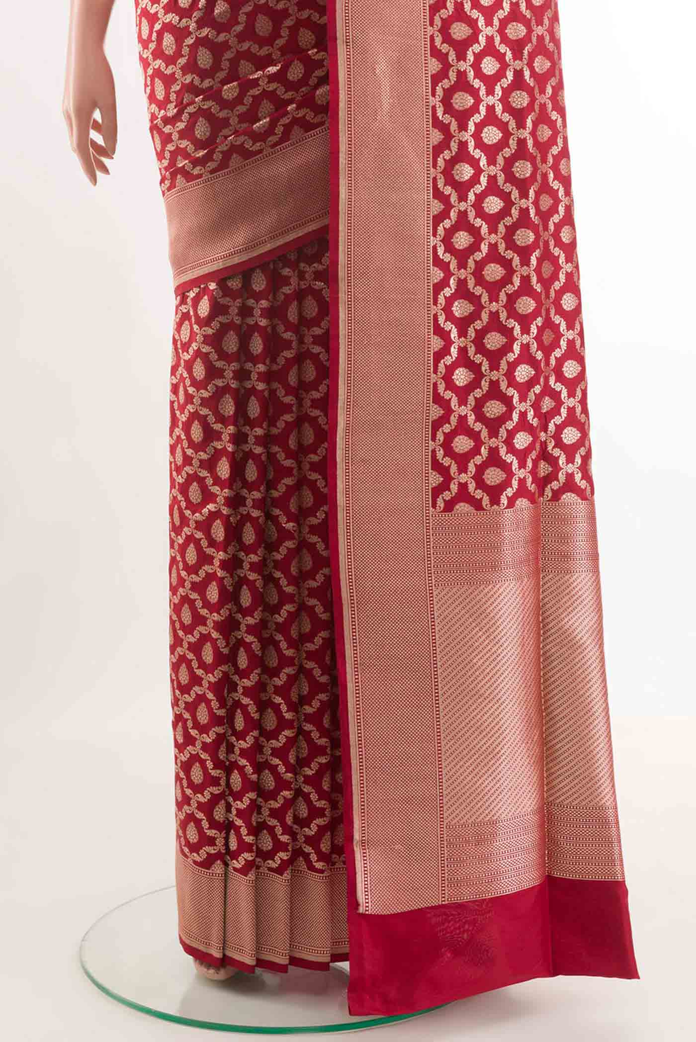 pleats pallu