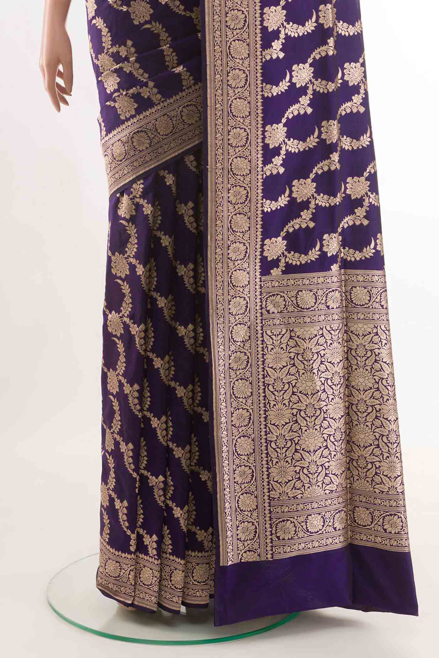 pleats pallu