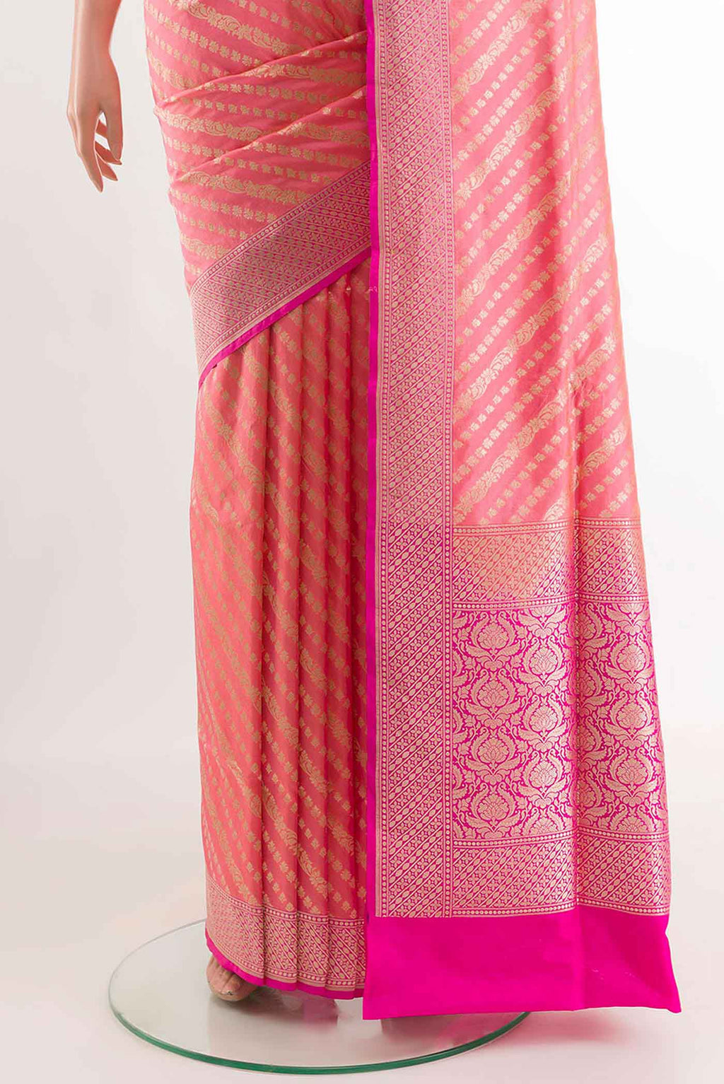 pleats pallu