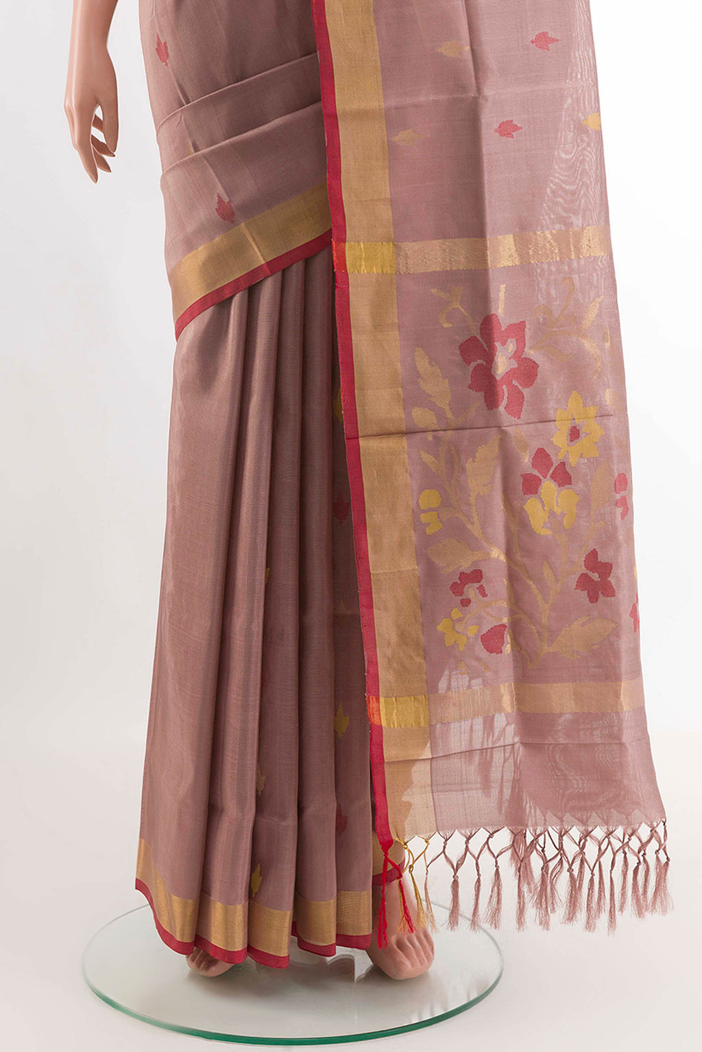 pleats pallu