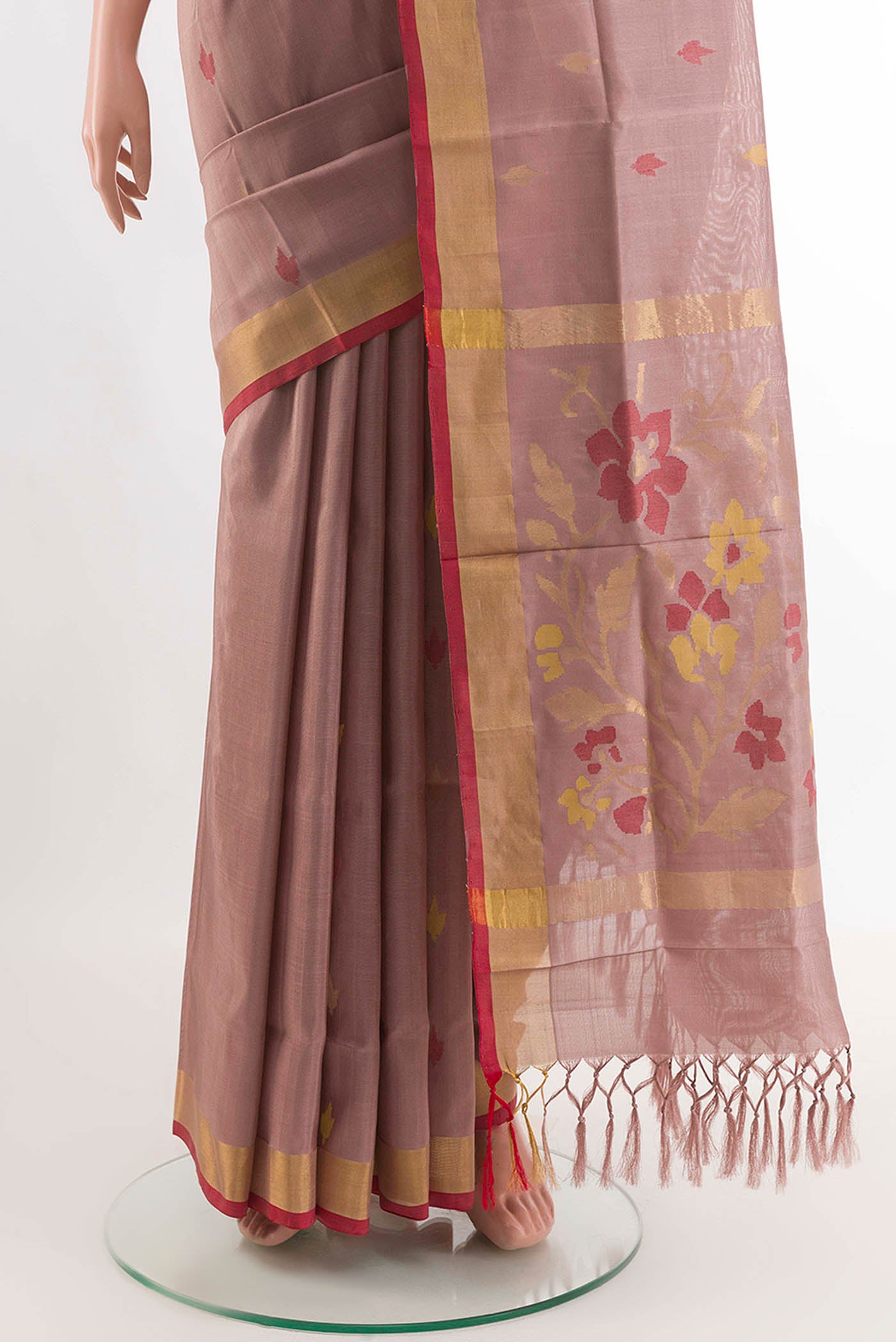 pleats pallu