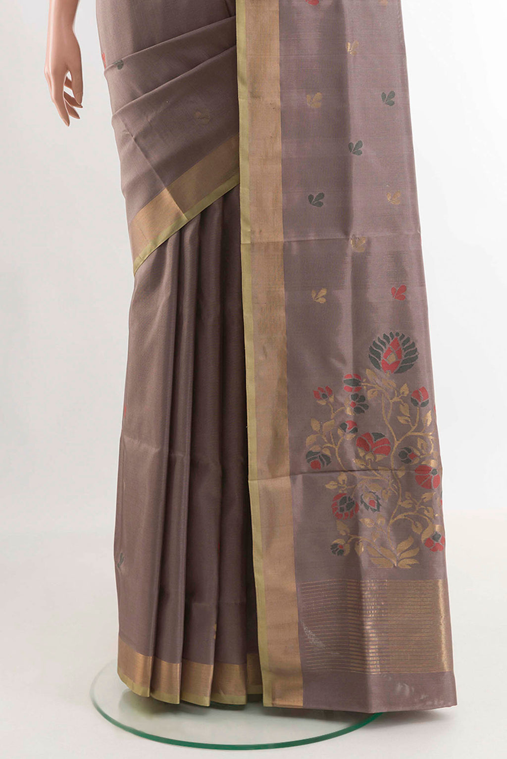 pleats pallu