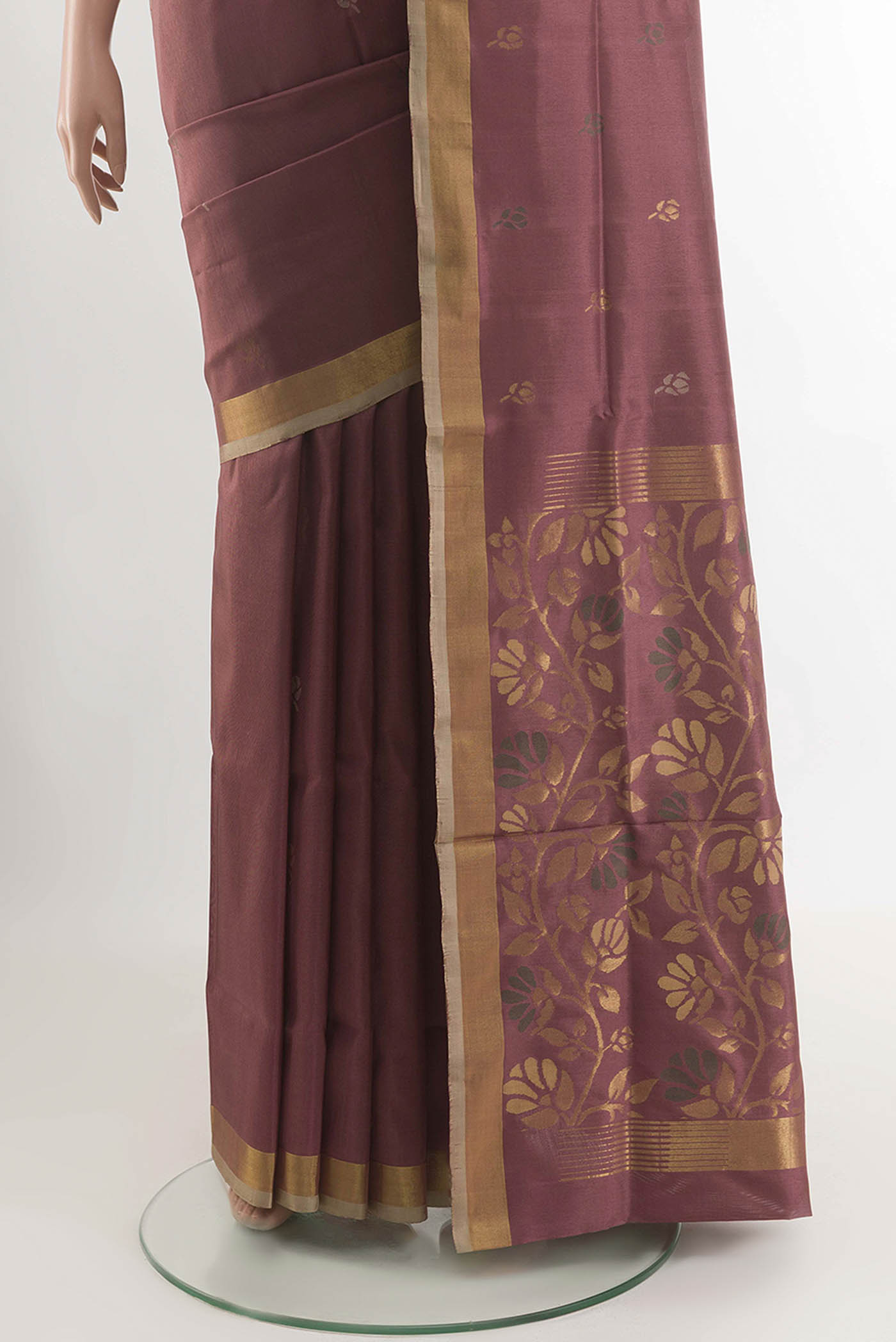 pleats pallu