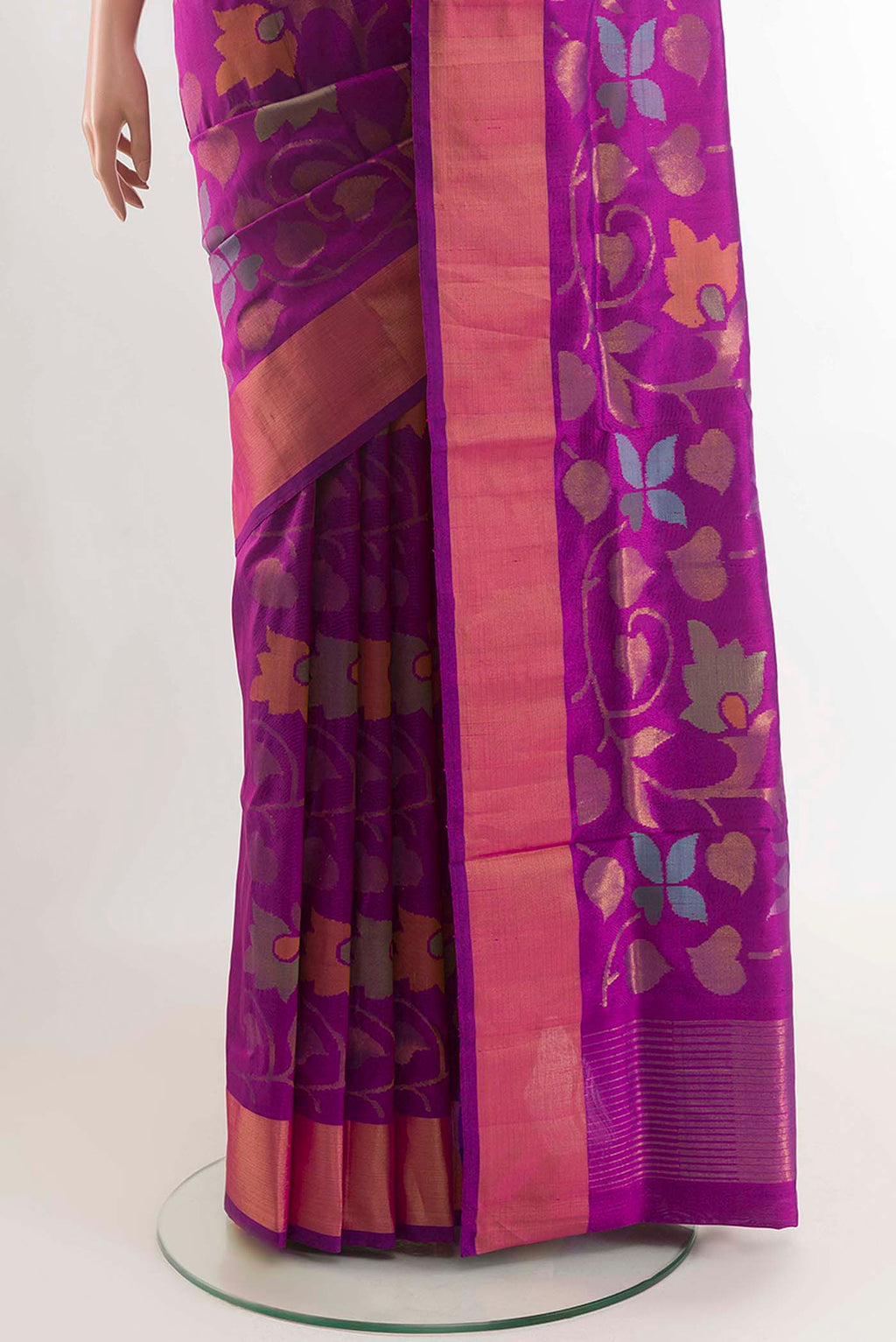 pleats pallu