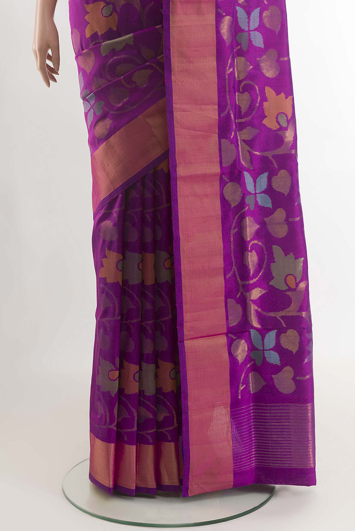pleats pallu