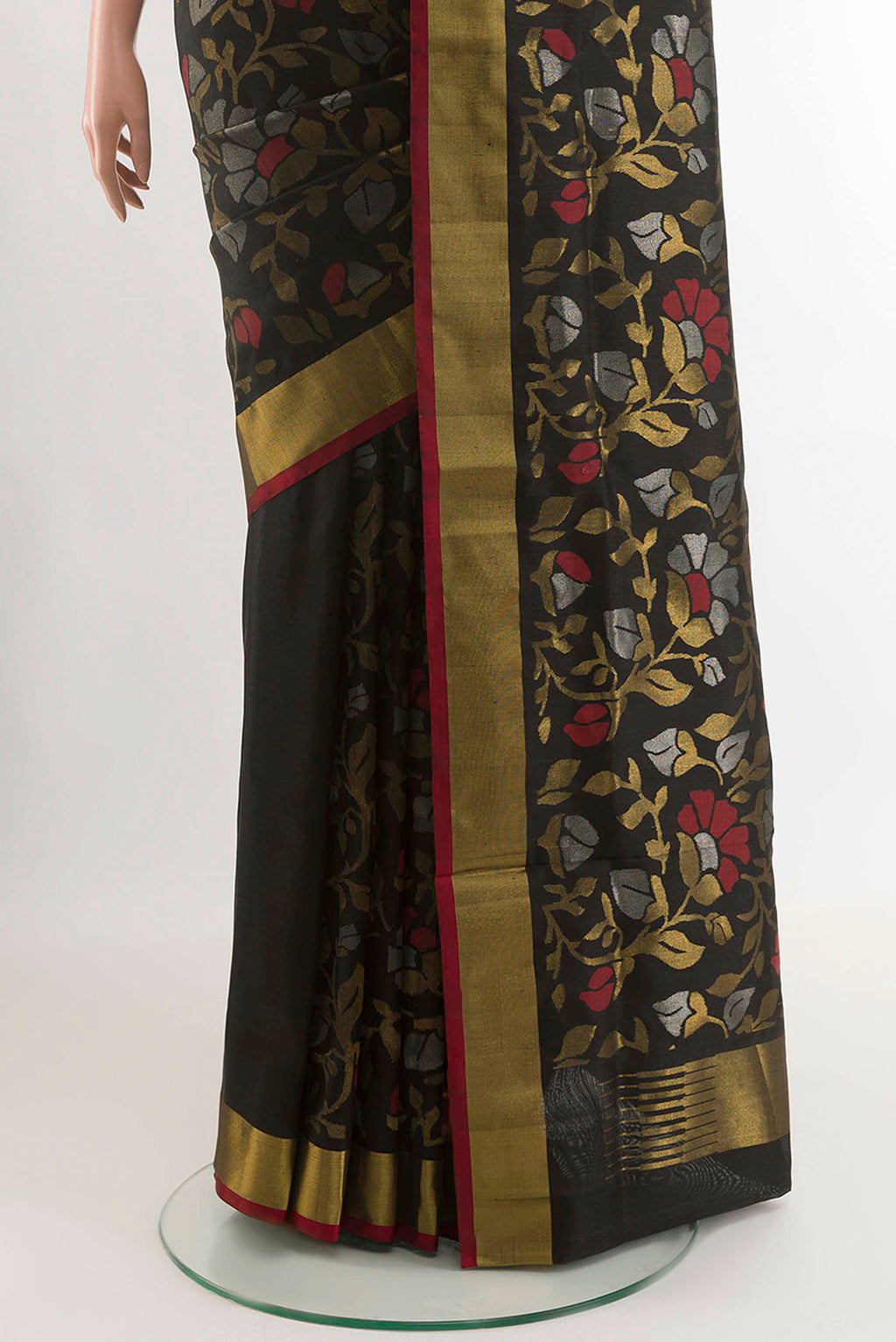 pleats pallu