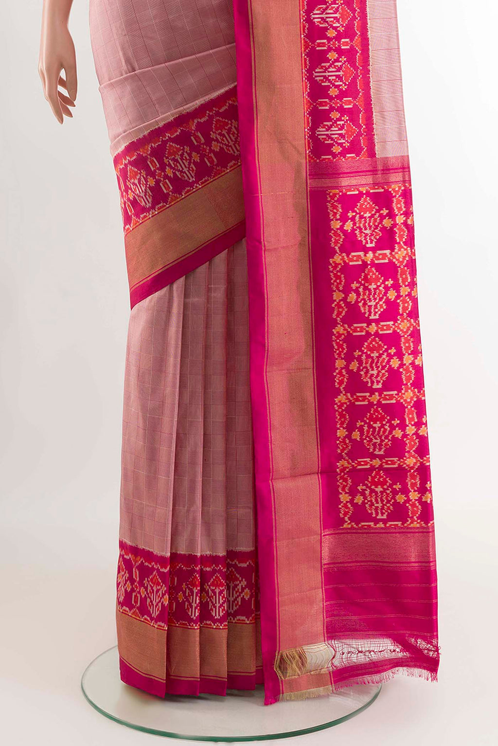 pleats pallu