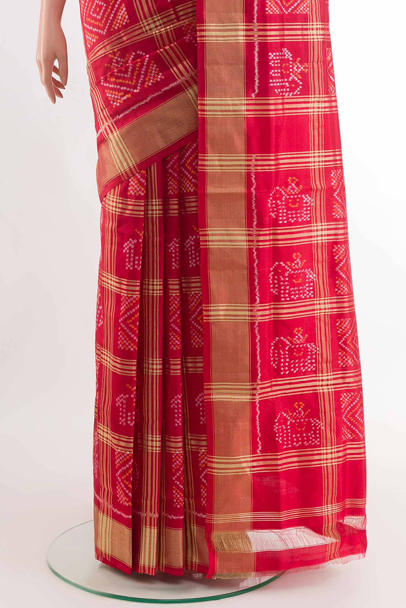 pleats pallu