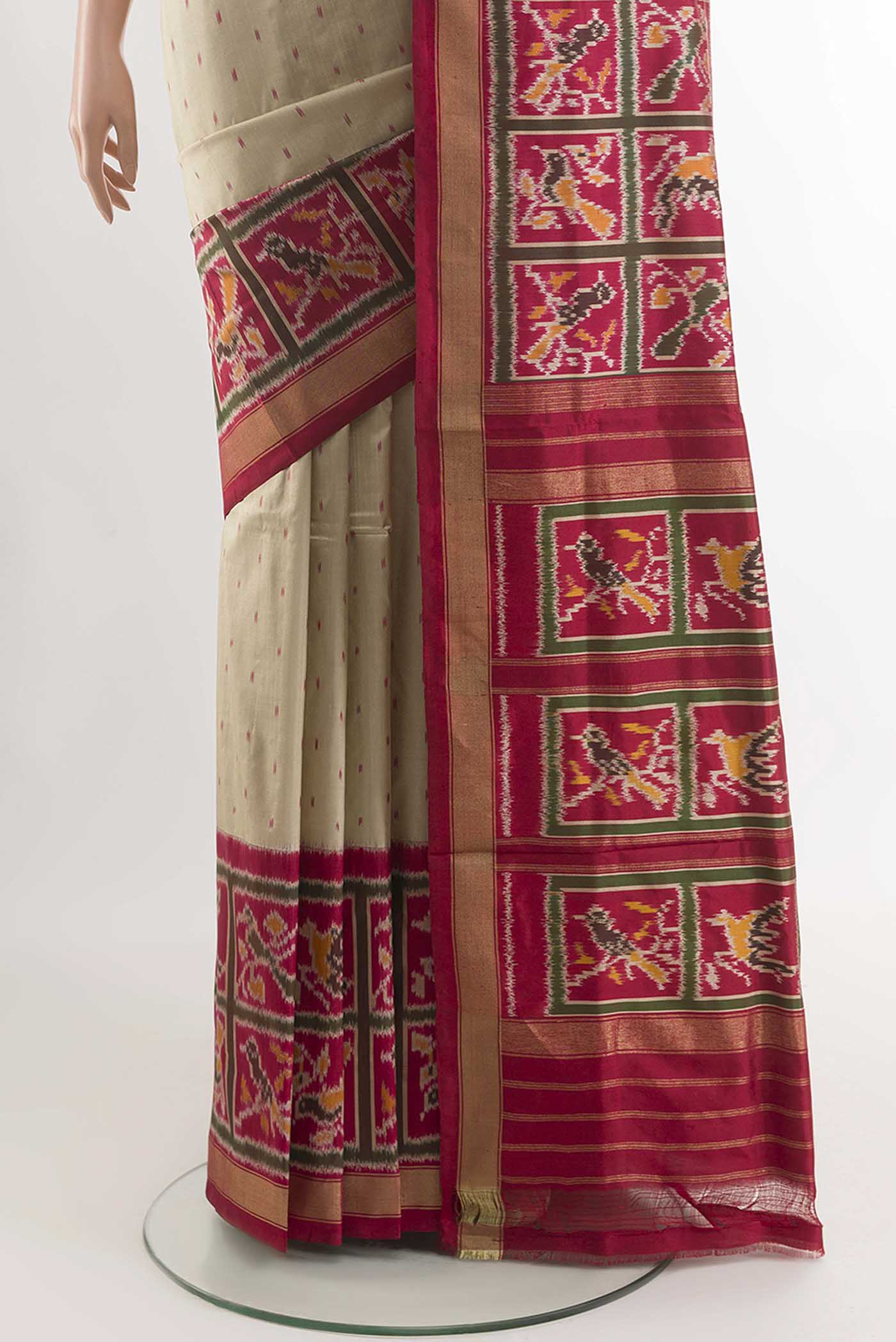 pleats pallu