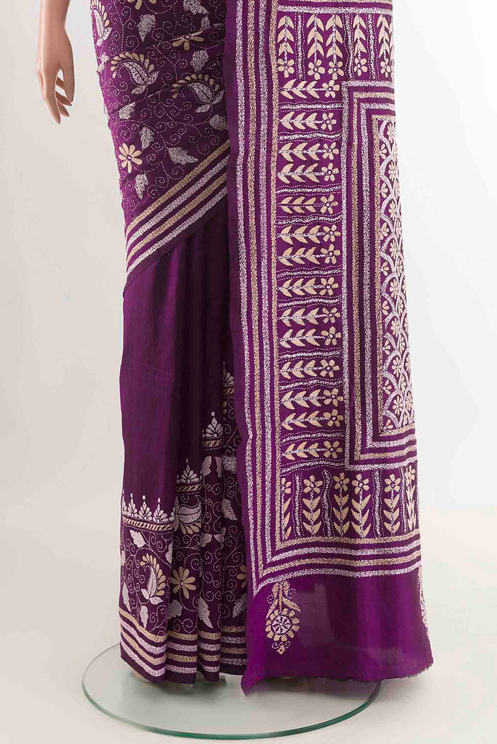 pleats pallu