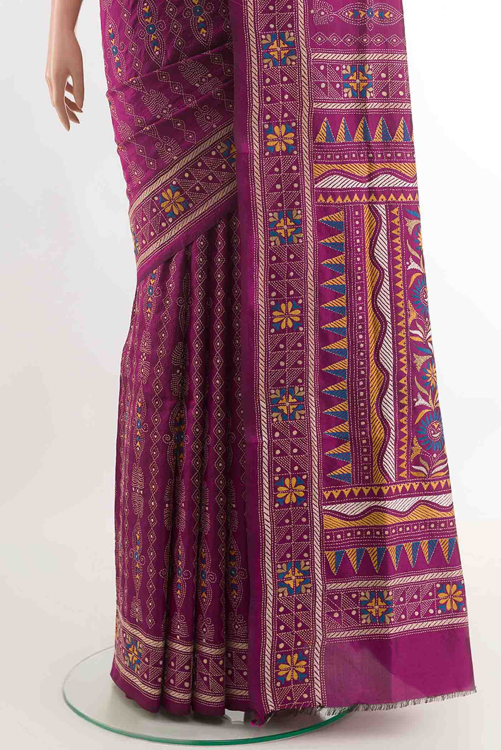 pleats pallu