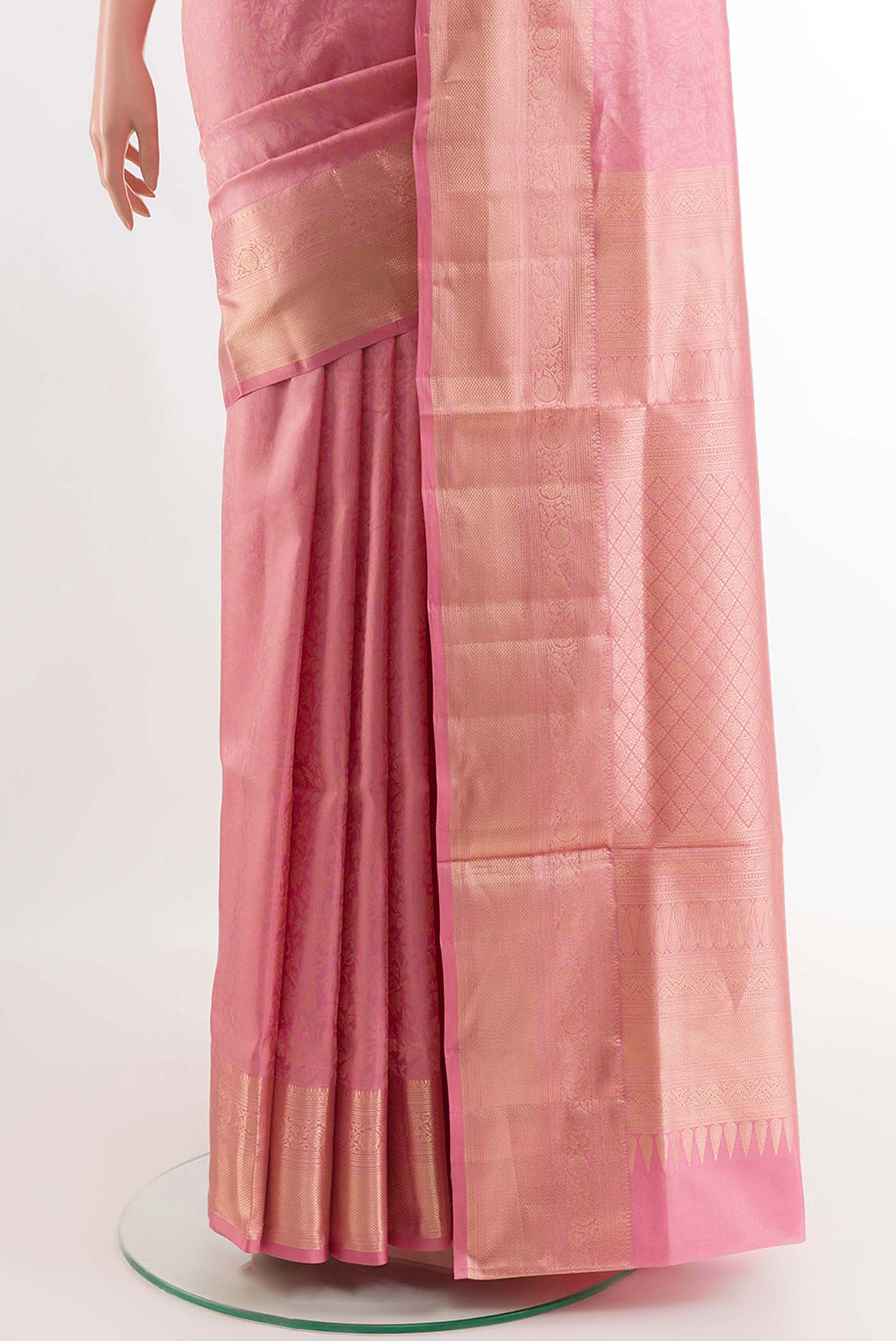 pleats pallu