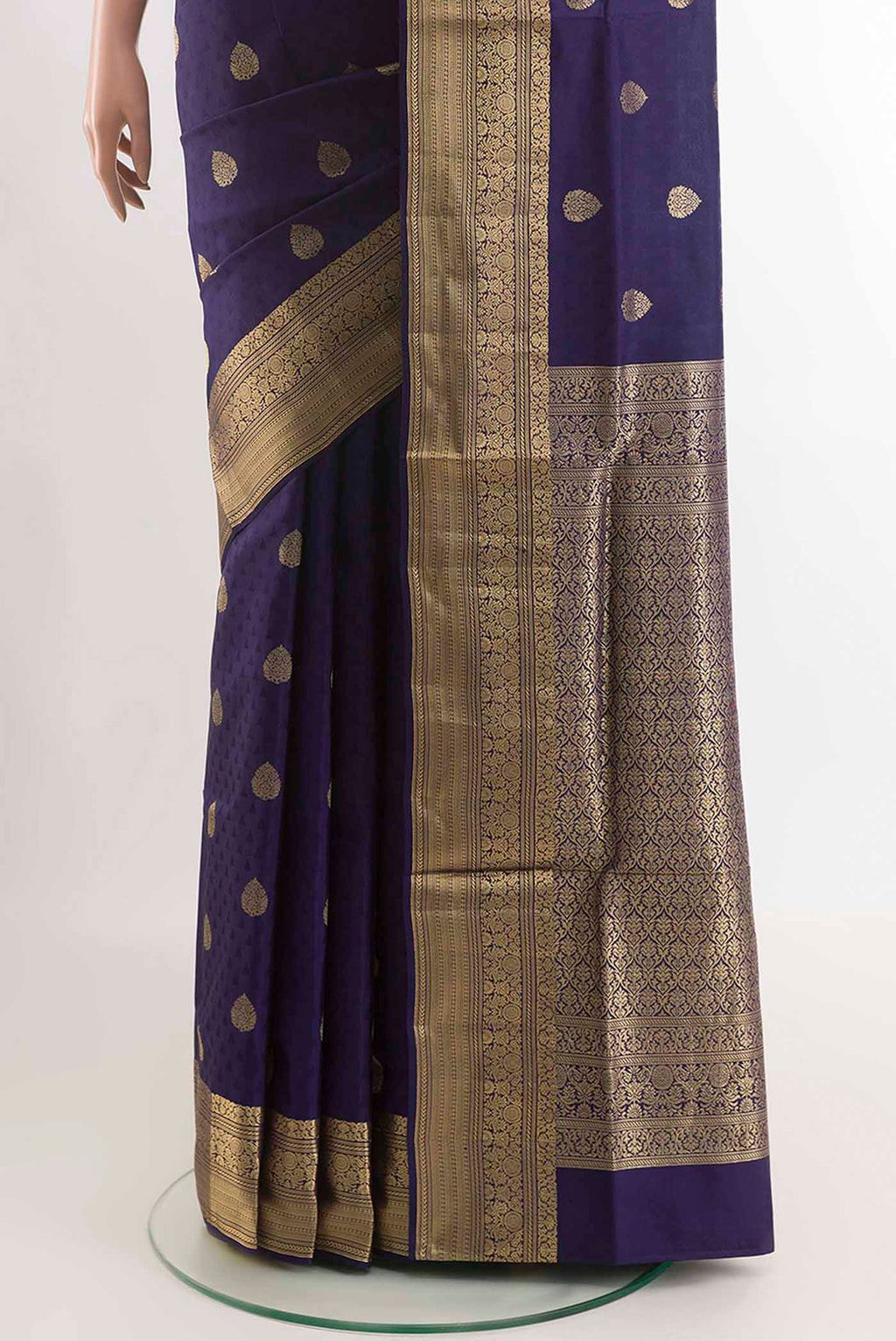pleats pallu
