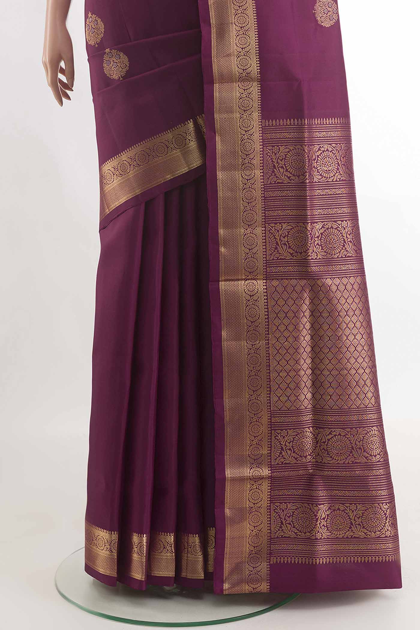 pleats pallu