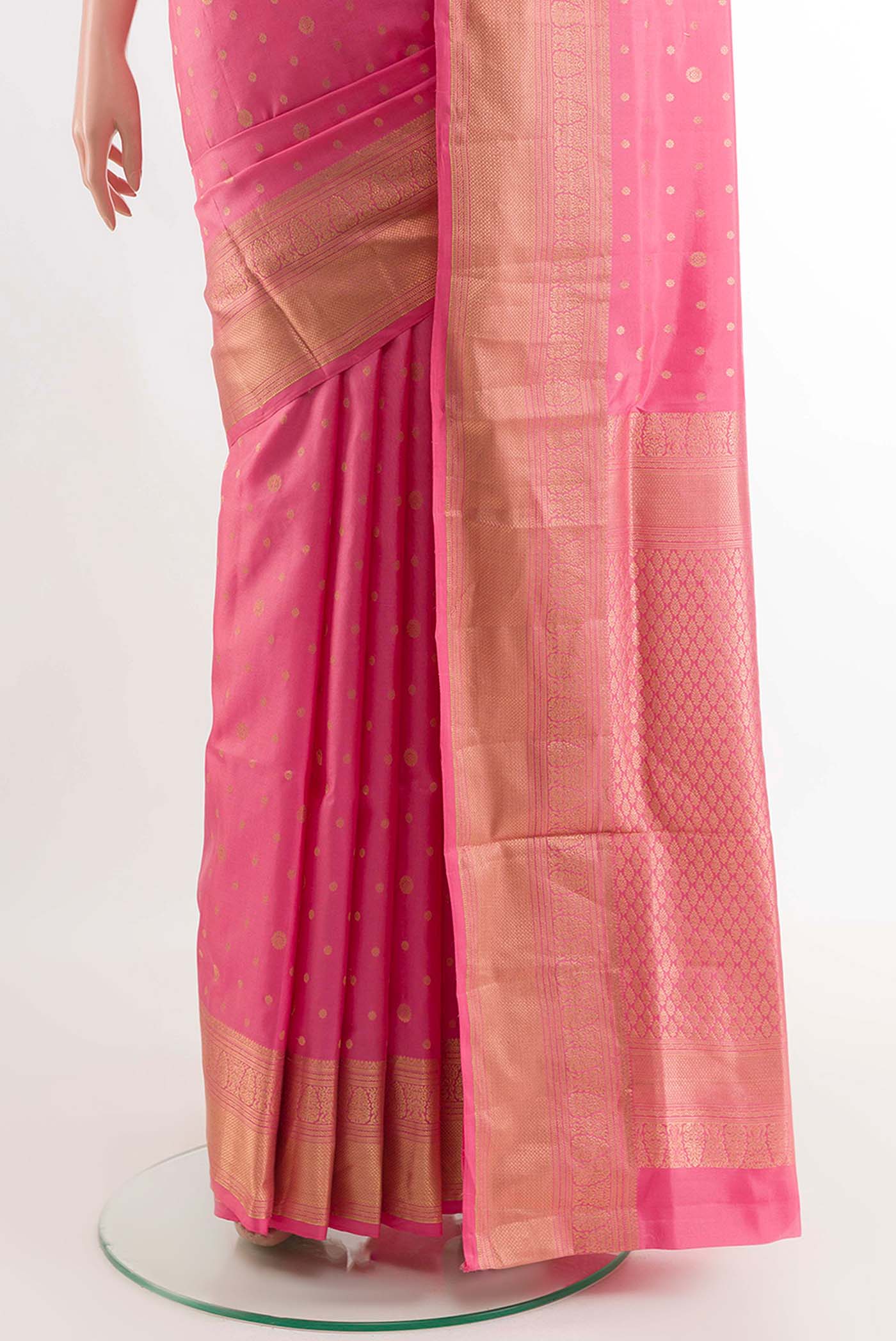 pleats pallu