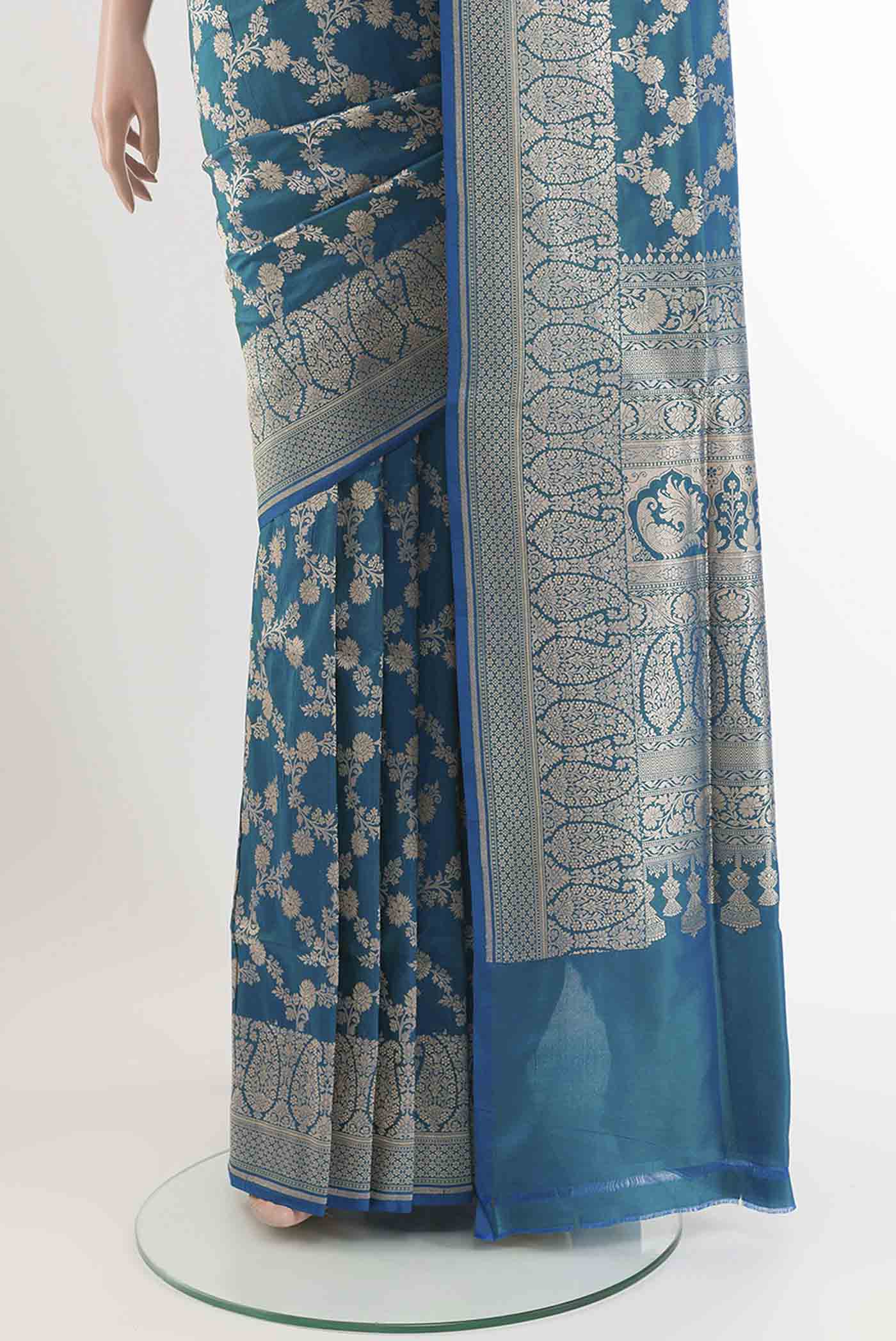 pleats pallu