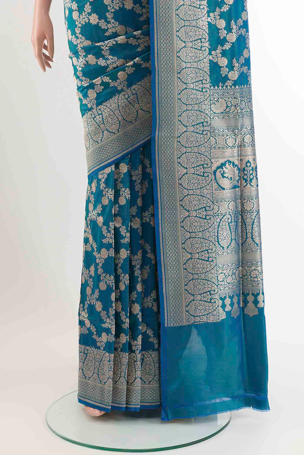 pleats pallu