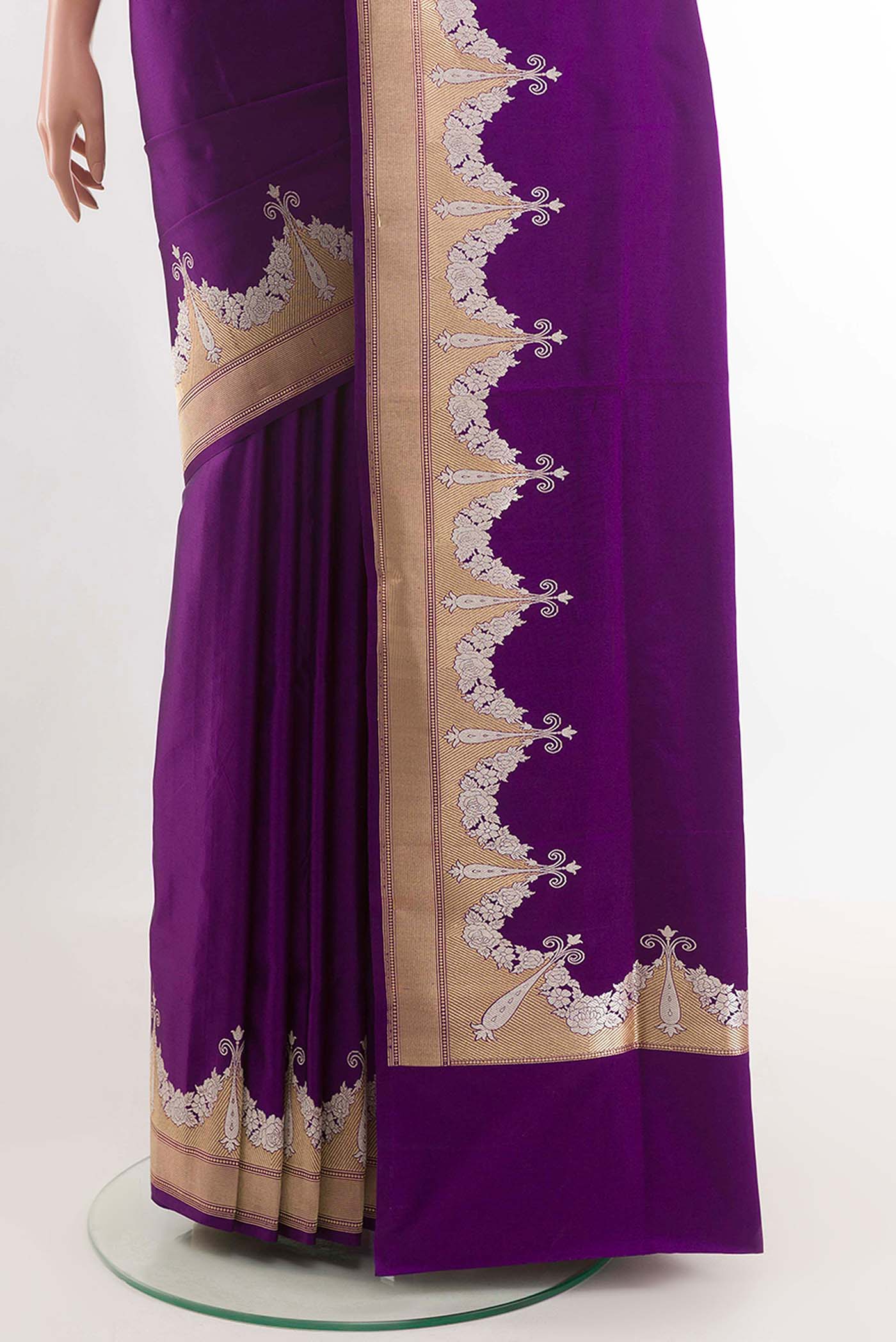 pleats pallu