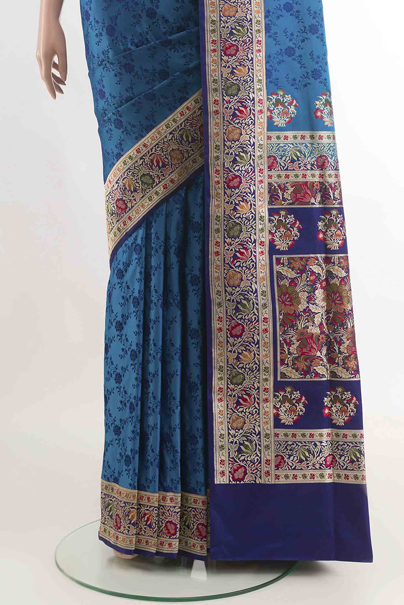 pleats pallu
