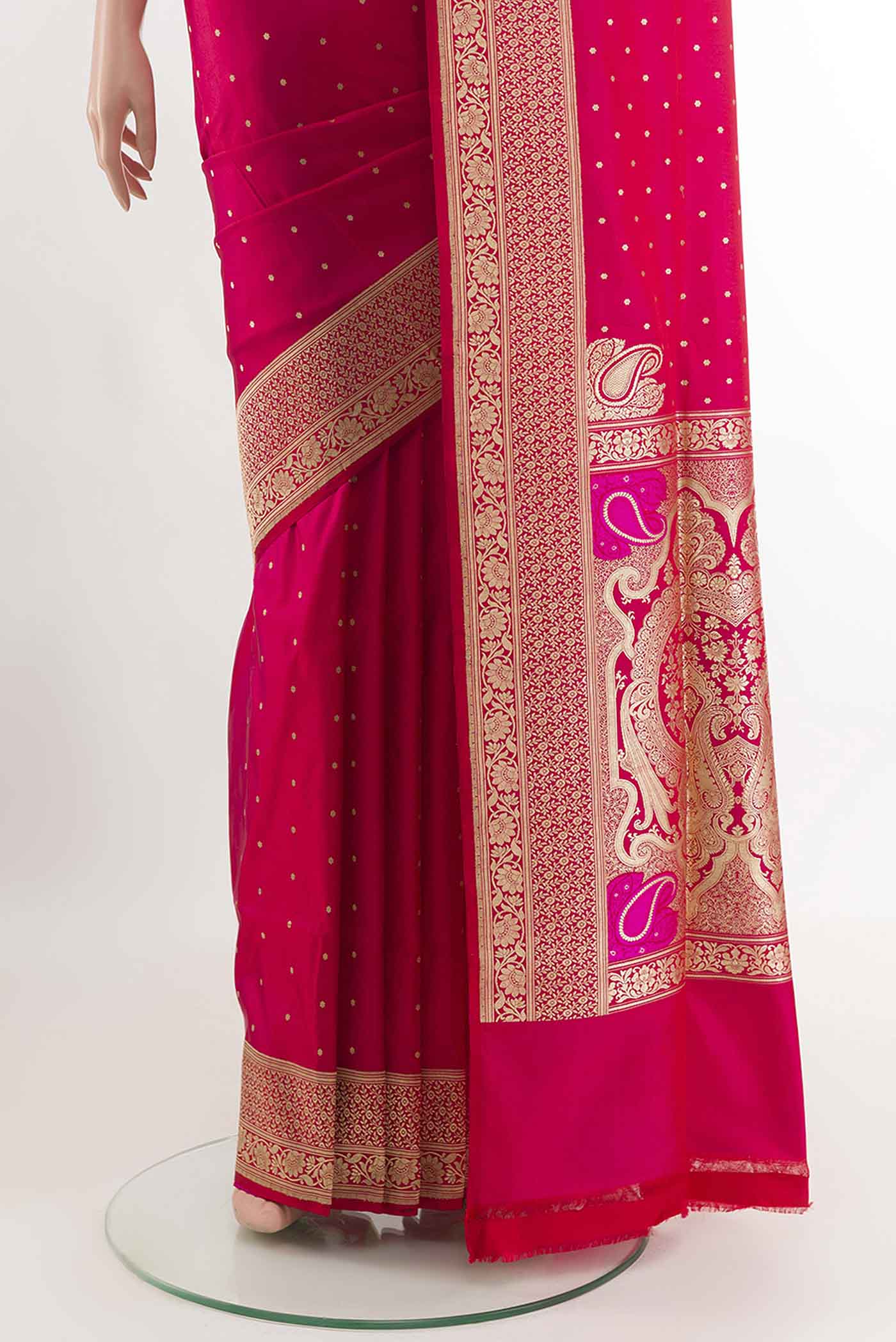 pleats pallu