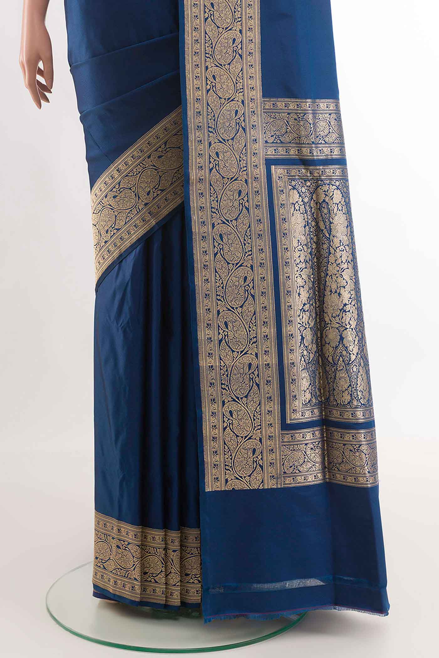 pleats pallu