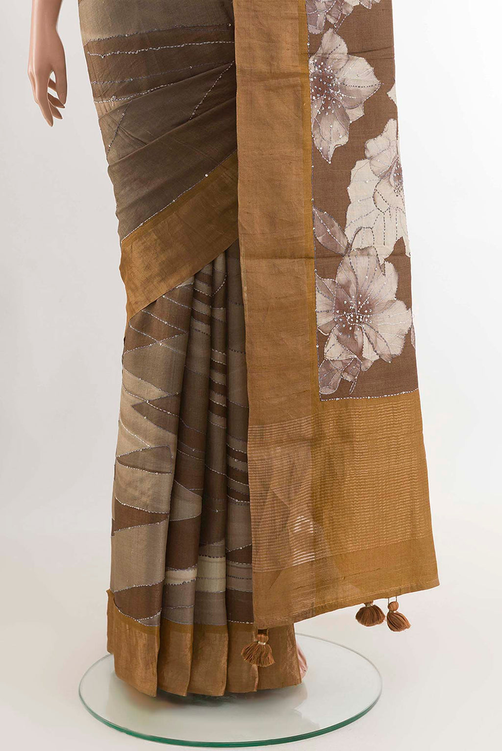 pleats pallu