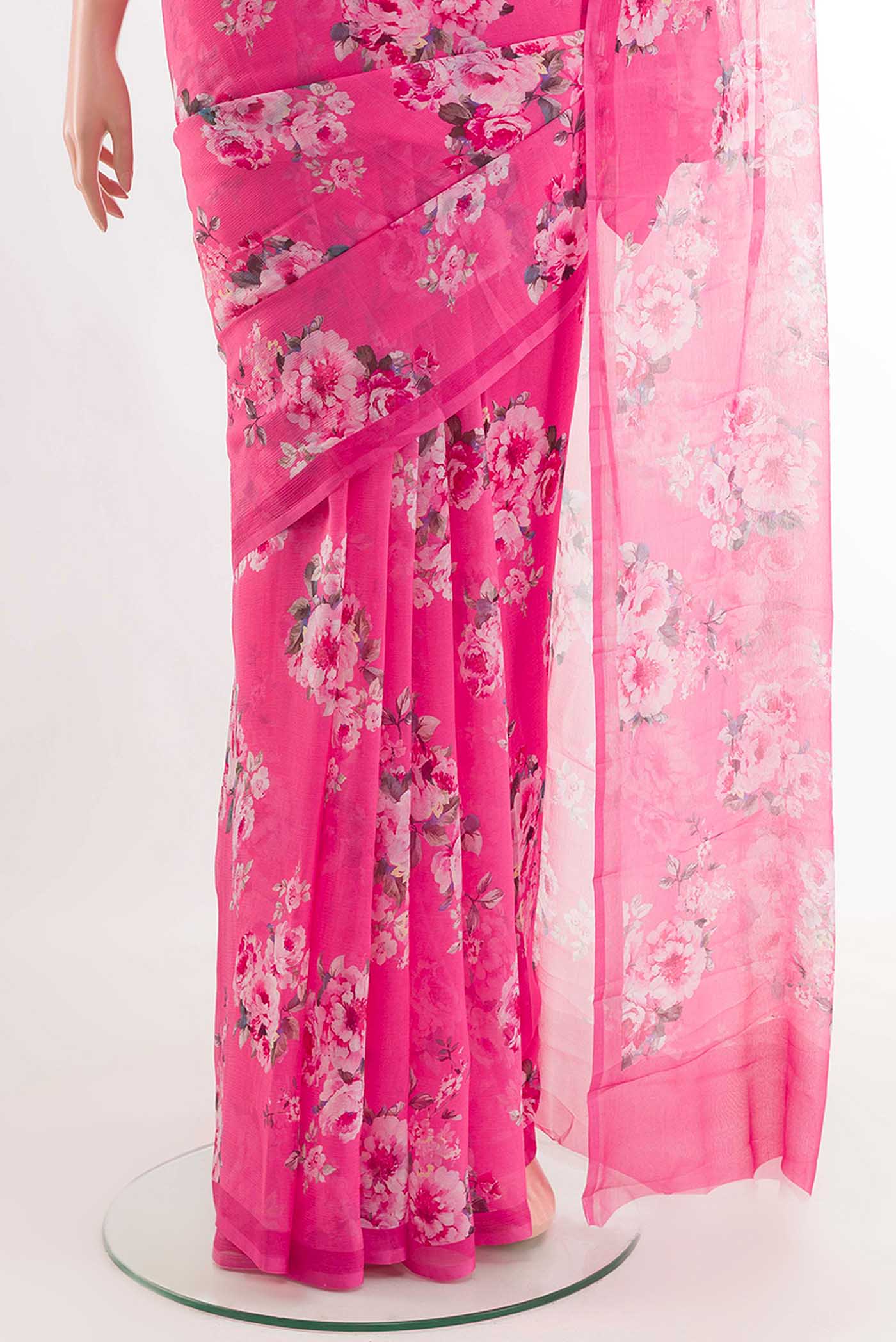 pleats pallu