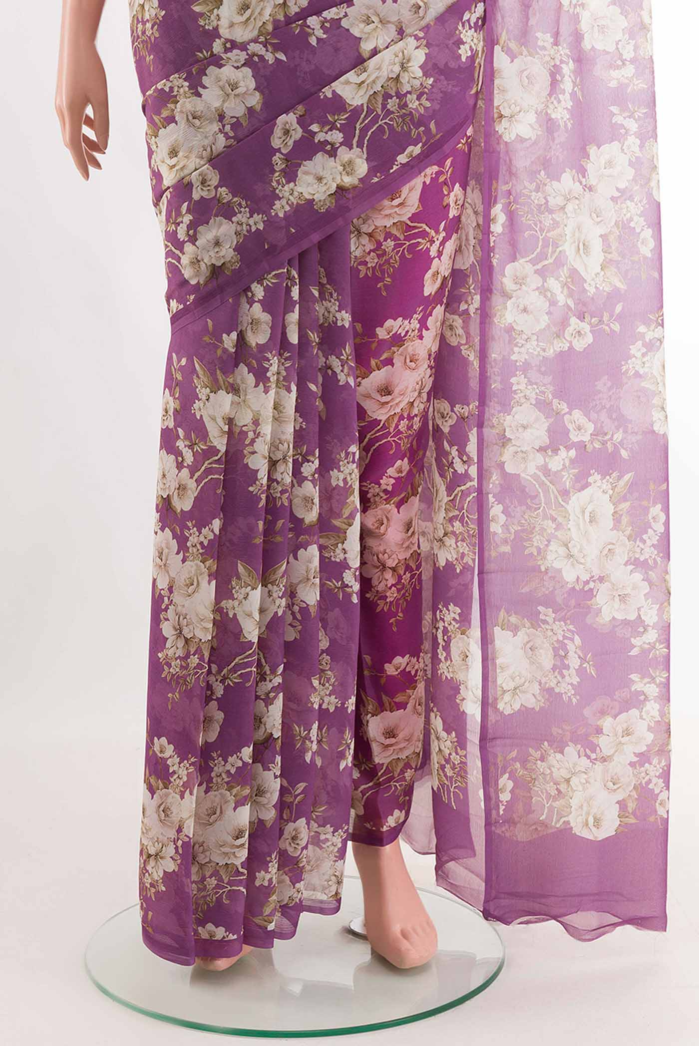 pleats pallu