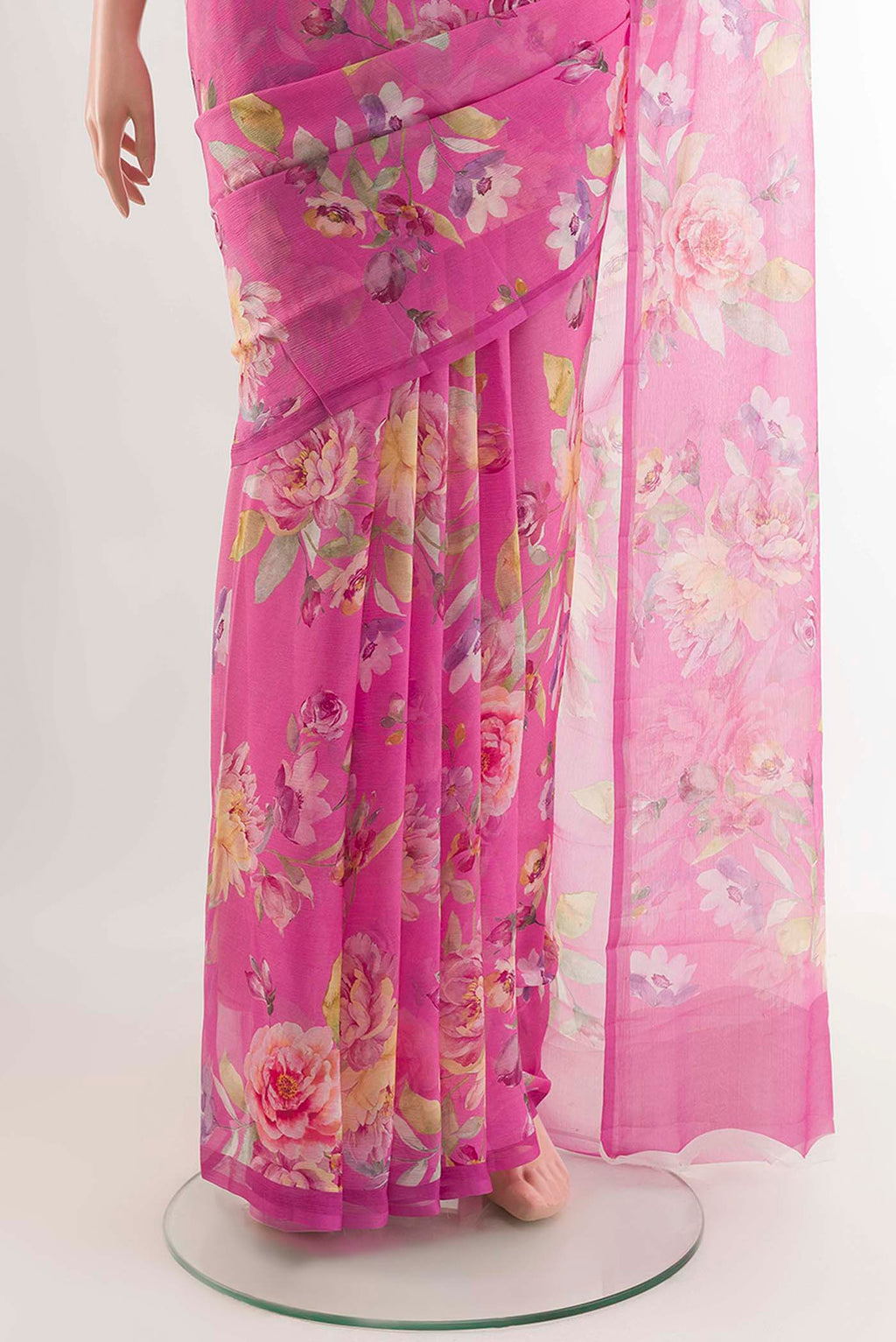 pleats pallu