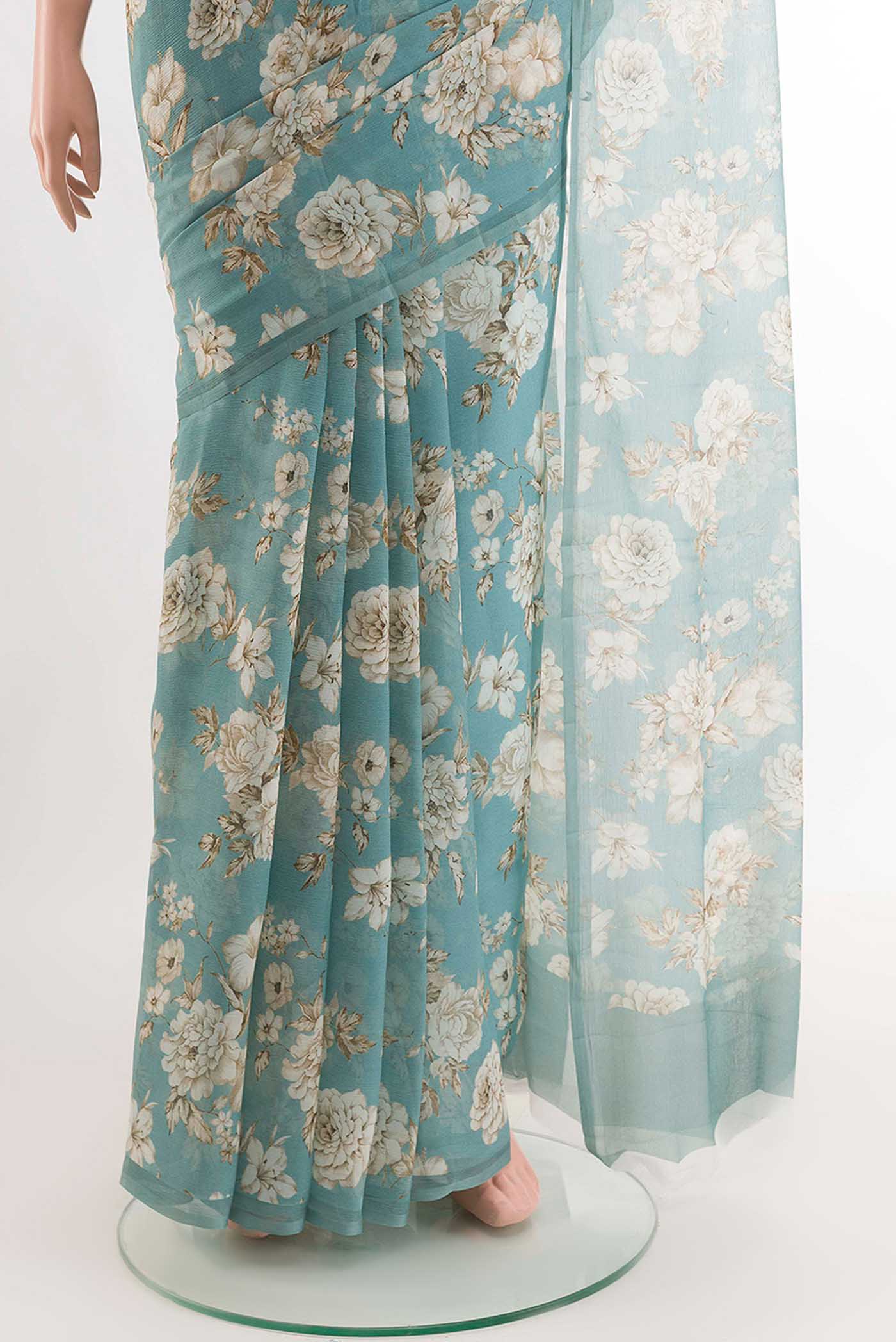pleats pallu