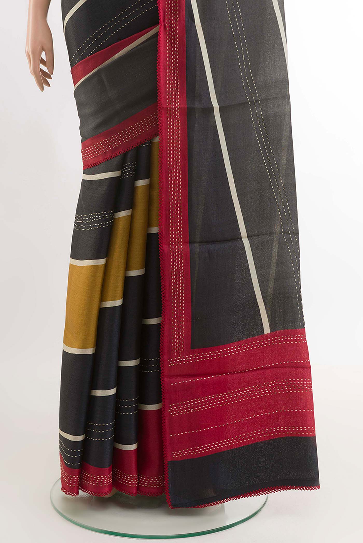 pleats pallu