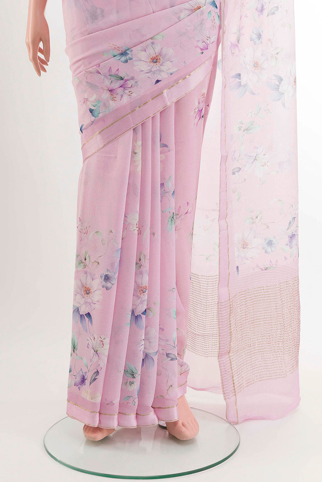 pleats pallu