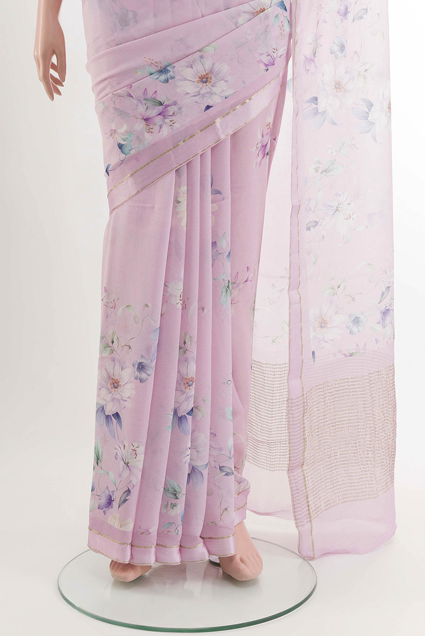 pleats pallu