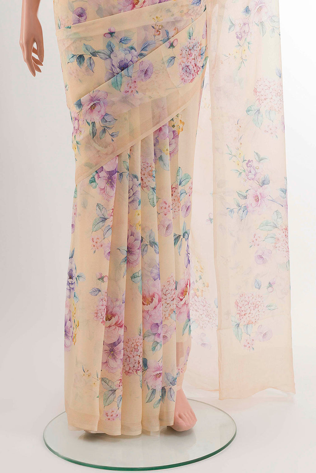 pleats pallu