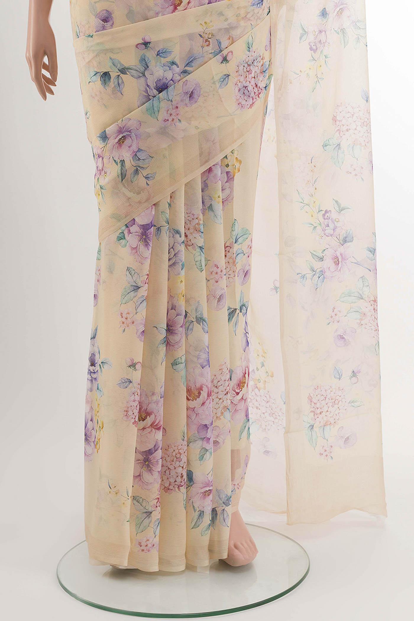 pleats pallu