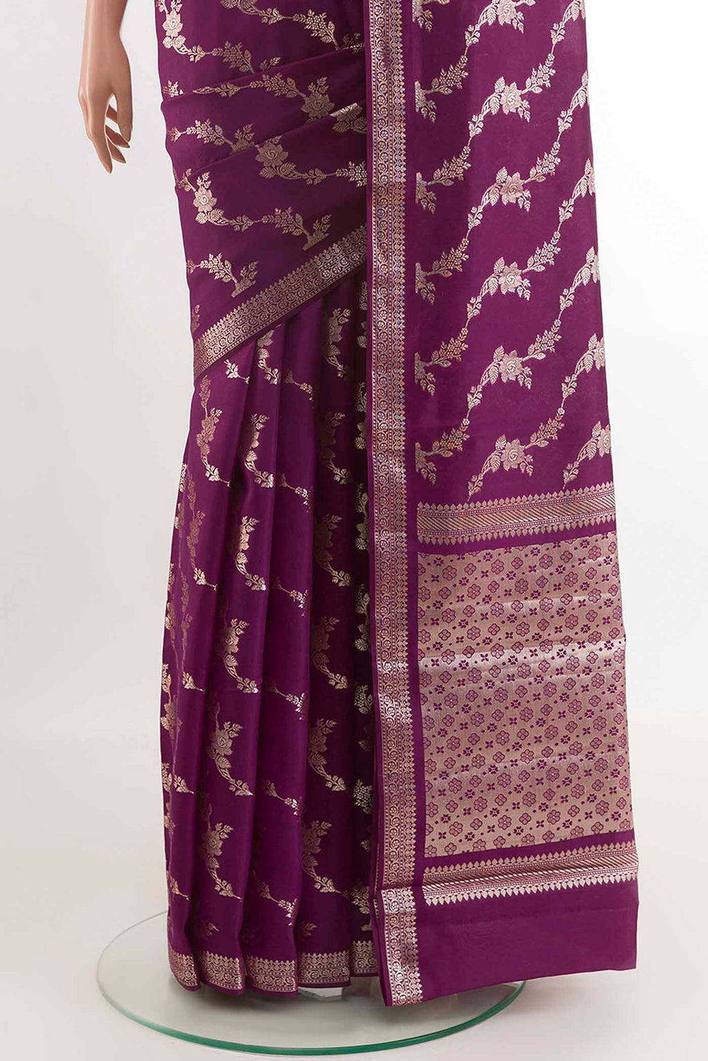 pleats pallu