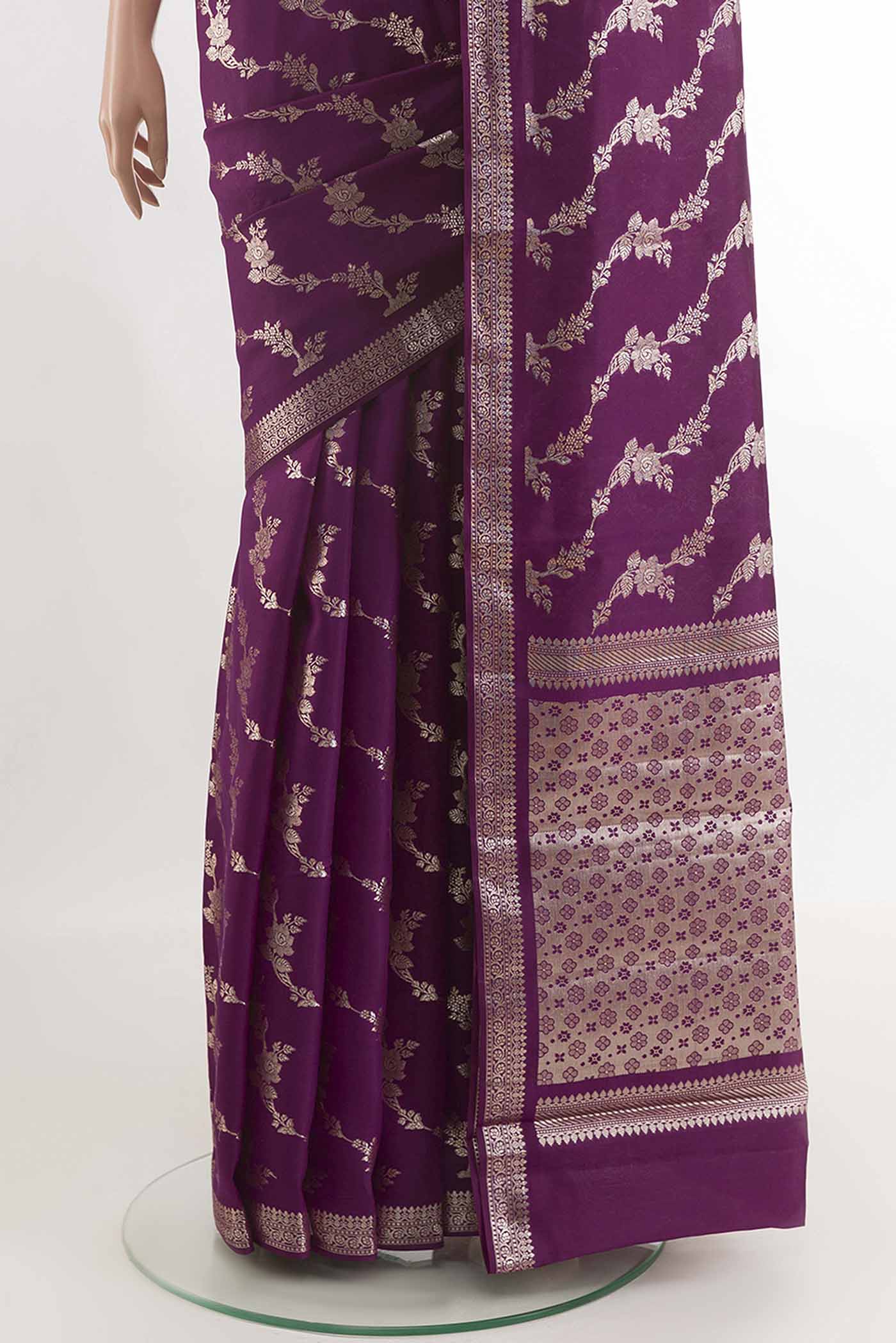 pleats pallu