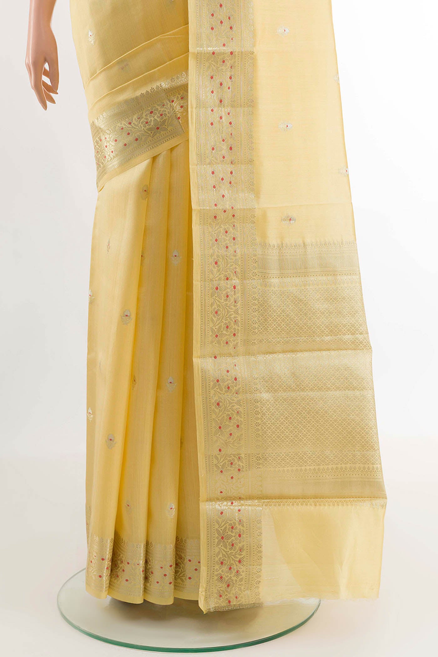 pleats pallu