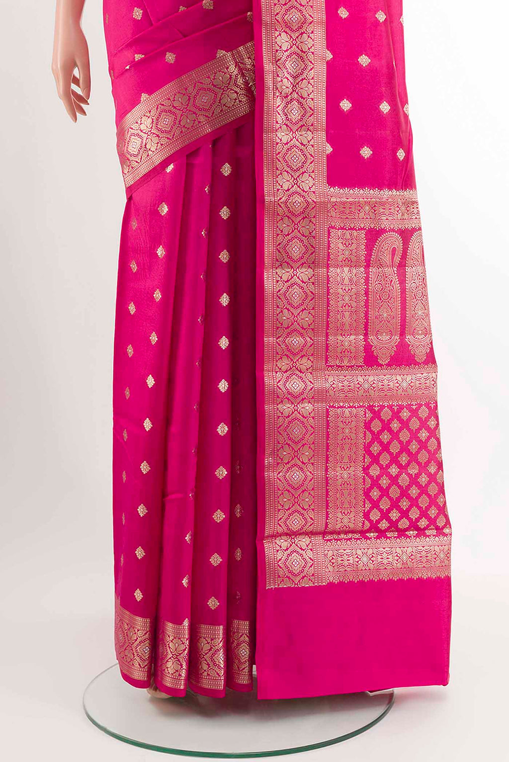 pleats pallu