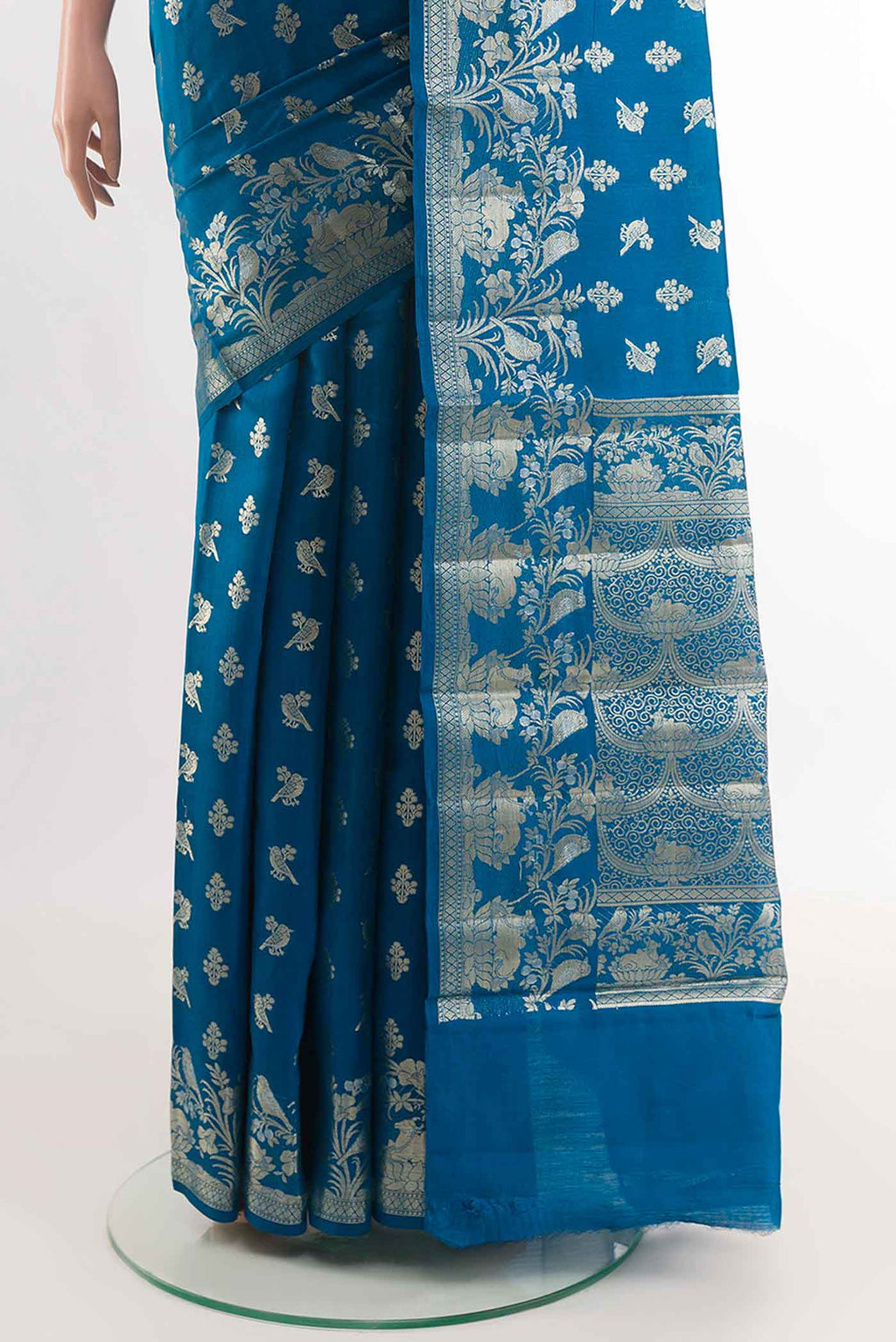 pleats pallu