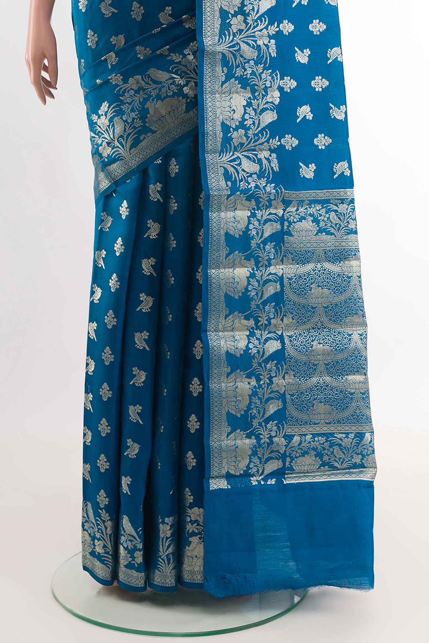 pleats pallu