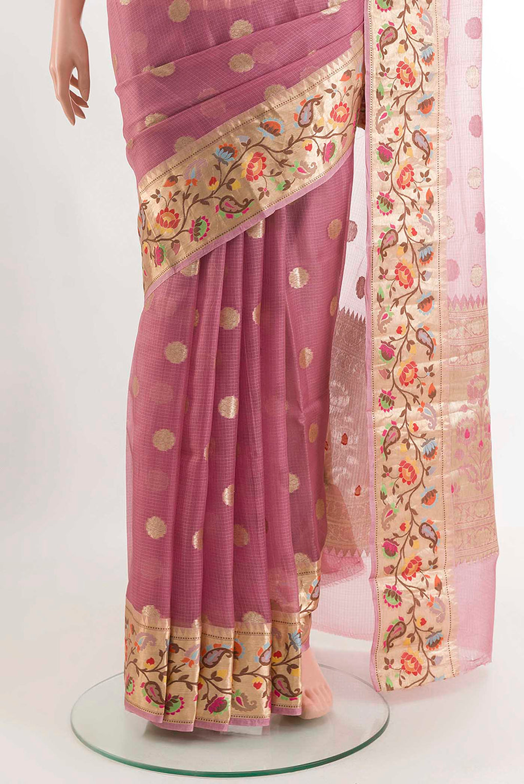 pleats pallu