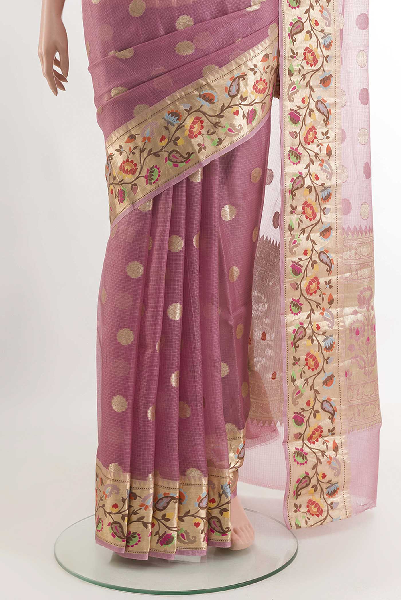 pleats pallu