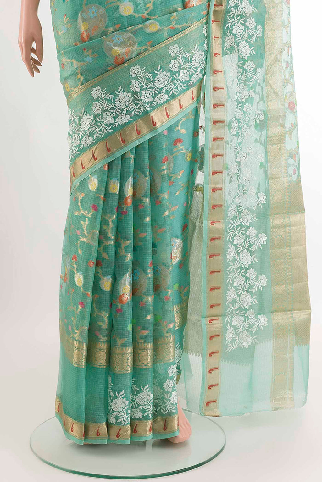 pleats pallu
